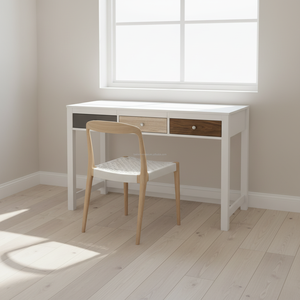 Scrivania per Computer Moderna in Stile Nordico con Cassetto, Tavolo Angolare per Casa, Ufficio, <span class=keywords><strong>Soggiorno</strong></span> e <span class=keywords><strong>Studio</strong></span>, <span class=keywords><strong>Arredamento</strong></span> in Legno Moderno - Product Image 1