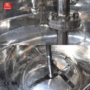 Industrial Detergent Liquid Soap Homogenizer Making Machine Emulsion Juice Molasses Beverage Stirring Vessel Mixing Tank - Product Image 6
