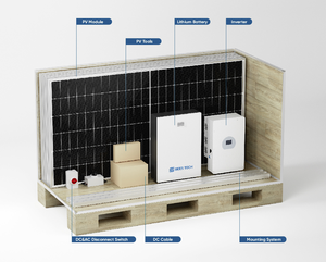 Bees TECH 10kwh 5kwh แบตเตอรี่ลิเธียม10KW 10 kWh 48V 15kwh 16kwh Lifepo4แบตเตอรี่ลิเธียม - Product Image 2