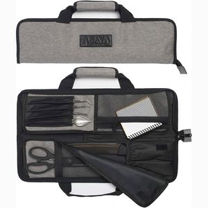 Échantillon Gratuit : Sac de Rangement Portable en Toile de Haute Qualité pour Couteaux, Organisateur Robuste pour Outils à Main, Sac de Transport pour Couteaux de Chef - Product Image 4