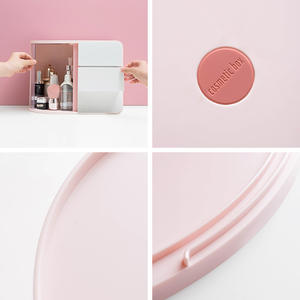 Organisateur de maquillage transparent en plastique acrylique pour femmes <span class=keywords><strong>YOUNA</strong></span>, tiroir à rouge à lèvres, bureau à domicile, sacs de rangement écologiques - Product Image 5