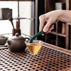 Oogishido <b>Tea</b> Tongs Stainless Steel Anti-Slip Flat Design For Kung Fu <b>Tea</b> <b>Set</b> Accessories - Product Image 2