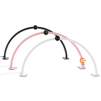 Table de Manucure Intelligente UI avec Écran LED et Lampe à Ongles Demi-Lune Professionnelle Personnalisable