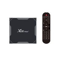 X96MAX PLUS Kodi Tv Box Android 9 S905X3 2G 4G RAM Internet Tv Set Top Box untuk Bahasa Arab tv Box