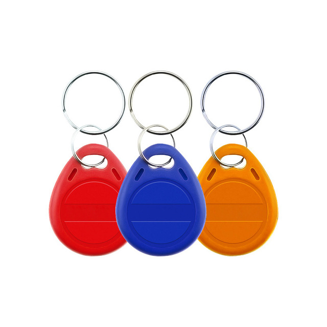 Custom Tk4100 Em4200 T5577 Programmable Rewritable Uid 125khz 13.56mhz Abs Nfc Tag Keyfob Rfid Key Fob for Acces Control