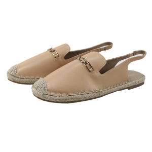 여성용 하프 슈즈 2022 플랫 에바 깔창 Espadrilles 신발 여성 샌들 로퍼 스트랩 슬리퍼 - Product Image 2
