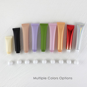 10ml 15ml 20ml PE nhựa mềm bóp Son dưỡng môi bóng Blush <span class=keywords><strong>container</strong></span> lật <span class=keywords><strong>Top</strong></span> cap Mỹ phẩm son môi chăm sóc da kem Ống - Product Image 2