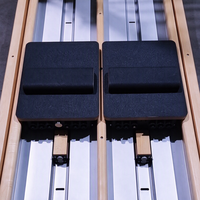 Reformer Core Tower à double direction et double rail en bois d'érable pour l'entraînement Pilates et Yoga, écologique, durable, garantie 3 ans
