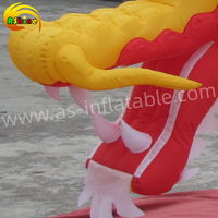 Dragons gonflables géants, dragons chinois gonflables pour le divertissement lors d'événements