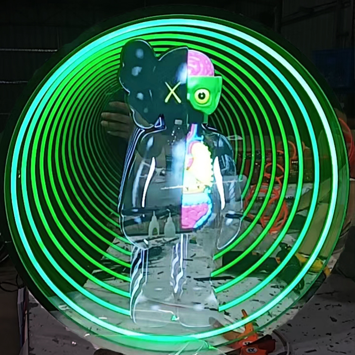 Пользовательский логотип RGB светодиодный канал буквенные вывески Новый дизайн 3D бизнес-знак для автомобильной компании больницы новый дизайн автомобильная компания больница