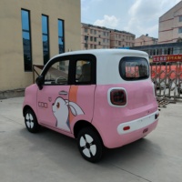 Coche Eléctrico Chino Barato de 4 Ruedas, 4 Plazas, Mini Coche Eléctrico Automático