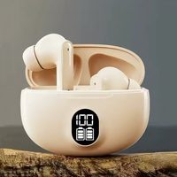 Écouteurs TWS à affichage numérique, écouteurs sans fil Bluetooth, intra-auriculaires avec micro, étanches pour le sport et l'usage quotidien