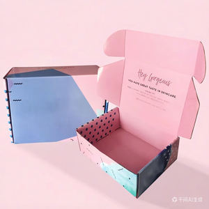Caja de Envío de Cartón Corrugado con Logotipo Personalizado, Impresión Reciclable, Caja para <span class=keywords><strong>Correo</strong></span> Electrónico - Product Image 1