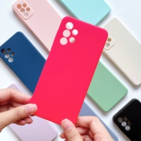 Coque de téléphone souple pour Samsung Galaxy S21 S20 S10 Ultra Plus FE A72 A71 A70 A52 A51 A50 A21S A12 4G 5G coque en silicone TPU pour 16 Pro
