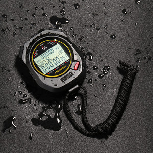 Chronomètre numérique professionnel pour le sport, étanche IP67, avec affichage LCD, résistant aux chocs, pour la natation et la course à pied - Product Image 3