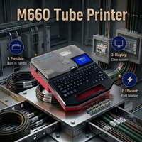 Nouveautés AIMO : Imprimante à transfert thermique M660 300 dpi, imprimante à écran tactile, imprimante de codes, étiqueteuse pour usage industriel