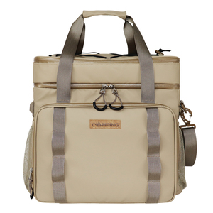 กระเป๋าแคมป์ปิ้งแบบลำลอง SENDA ผลิตจากโพลีเอสเตอร์ฉนวนกันความร้อน พร้อมคุณสมบัติรักษาความร้อน ความจุขนาดใหญ่ ใช้งานได้สองแบบ เย็บด้วยเครื่องจักร เหมาะสำหรับใช้งานกลางแจ้ง - Product Image 3