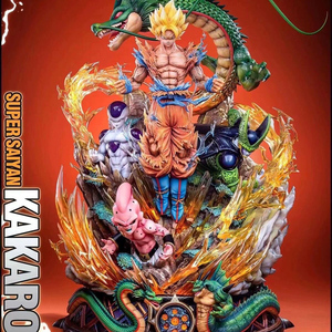 Vendeur d'usine, nouvelle figurine d'anime de haute qualité, 19,5 cm, GK DBZ Super Goku Loong PVC BUU Frieza <span class=keywords><strong>Cell</strong></span> Figure Super Saiyan Figure - Product Image 3