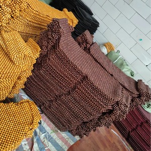 Housses de siège auto en perles de bois, ensemble complet, coussin de ventilation et de refroidissement avant, utilisation quatre saisons - Product Image 3