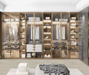 Smart Bedroom Solid <strong>Pine</strong> Wooden <strong>Wardrobe</strong> Closet Design <strong>Wardrobe</strong> Wooden with Mirror - Product Image 6