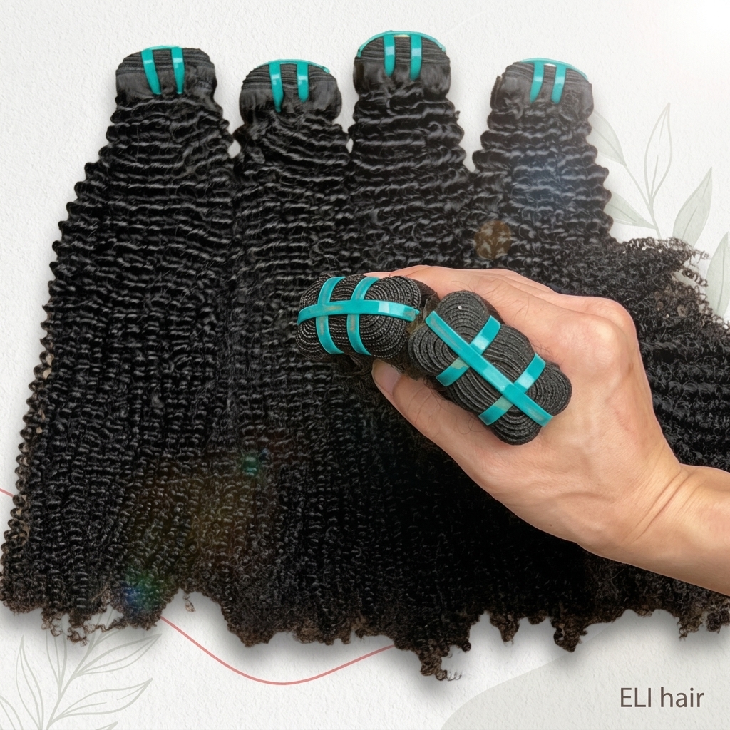 Afro rizado y encrespado