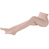 Modèle de torse et de jambes en TPE souple, réaliste, 100% imperméable, matériau écologique inoffensif, lavable, portable, masseur personnel pour hommes, bien-être adulte