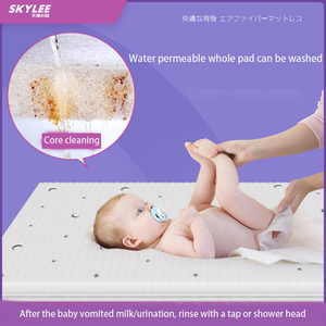 4D Air Nest Vermicelli Polymer Sin pegamento Sin formaldehído Lavable Transpirable Cómodo Poe Colchón - Product Image 4