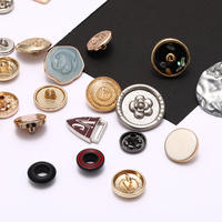 OEM/ODM Boutons métalliques personnalisés de haute qualité et durables 20mm Lavables à la mode pour vêtements