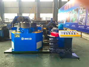 Máquina dobladora de 3 rodillos de perfil rodante de hierro en ángulo de máquina de metal hidráulica automática - Product Image 2