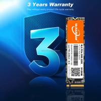 قرص صلب داخلي NVMe PCIe 3.0 M.2 SSD 2280 بسعات 128 جيجابايت و256 جيجابايت و512 جيجابايت و1 تيرابايت و2 تيرابايت