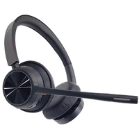 Poly-voyager 4320 Headset nirkabel UC + dudukan pengisi daya (Plantronics) - Headphone dengan mikrofon