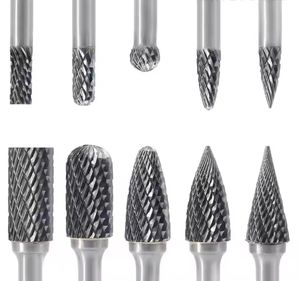 مجموعة ساق لدغ القاطع لدغ BitsTungsten ملف نتوءات - Product Image 2