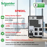 SPM3KL 3kVA/2400W Onduleur monophasé en ligne avec batterie externe extensible pour la protection de l'alimentation des serveurs et des appareils réseau