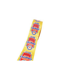Boyaux à saucisses en plastique souple imprimés OEM de qualité alimentaire colorés pour le moulage par soufflage étanche à l'humidité, gâteaux, collations, pain, aliments pour animaux de compagnie
