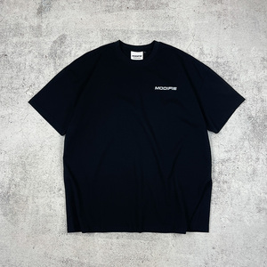<span class=keywords><strong>T</strong></span>-<span class=keywords><strong>Shirt</strong></span> in <span class=keywords><strong>Cotone</strong></span> Pesante Oversize Nero 230 Gsm <span class=keywords><strong>per</strong></span> Uomo, Taglie Grandi, Stampa DTG - Product Image 1