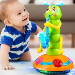 Giocattolo Elettrico a Forma di Bruco Sassofono per Neonati, Altalena Sensoriale con Musica, Giocattolo Cantante in Plastica per Bambini - Product Image 3