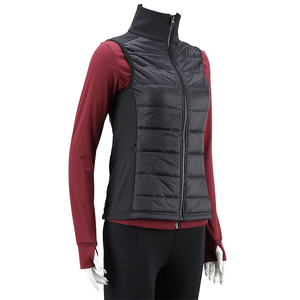 Latest Design Womens Equestrian Riding Sleeveless Vest Full Zipper Jacket Show Shirt Customize Logo Horse Riding Equipment