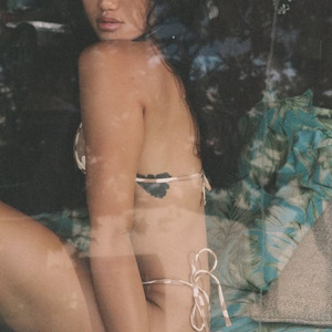 OEM Custom All Over Print Buntes Muster Strukturierte Bescheidene Bade bekleidung Damen Halfter Zweiteiliger Bikini High Cut Brasilia nischer Badeanzug - Product Image 6