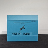 Caja de Cartón Magnética con Solapa para Pequeñas Empresas, con 5 Compartimentos para Viales de 10ml, 2ml, 5ml y 3ml