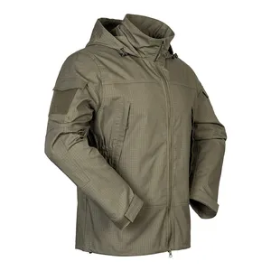 Manufacture High Quality Tactical Jacket Male Ranger Green Coats Wind Proof Tactical Jacket