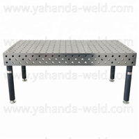 Table de soudage 3D robuste pour la soudure de bases et de châssis de machines industrielles