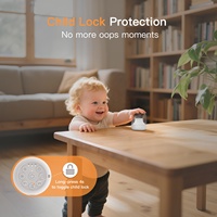 HiFiD Portable Sound Machine White Noise Machine avec 7 veilleuse Fonction de verrouillage pour enfant Baby Night Sleeping Toy