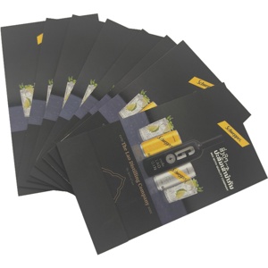 Bán buôn tùy chỉnh in nhà hàng đứng lên bảng bàn Lều thẻ thực phẩm menu giấy Lều thẻ - Product Image 1