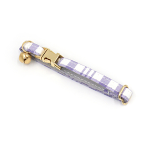 La mayoría de los productos de venta en 2025, collares de gato personalizados, estampado de patrón, abalorio de Mascota para collares, hebilla de Metal, <span class=keywords><strong>Collar</strong></span> de cuello de gato de poliéster a cuadros - Product Image 6