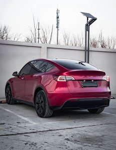 Air Bubble Free 1.52*17m PET Glazed Tower Rouge Ruby Violet Dry Sticker Car Wrap <span class=keywords><strong>Film</strong></span> Vinyl Glossy Metallic <span class=keywords><strong>Soul</strong></span> Red - Product Image 3