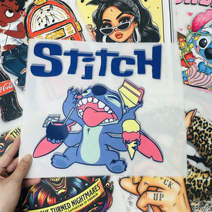 Vinyle thermocollant tendance à la vente chaude avec transferts DTF, autocollants personnalisés pour t-shirts, design de transfert DTF prêt à être pressé sur les t-shirts - Product Image 6