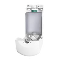 Dispenser Sabun Manual Dinding CDWK Direct Sales 1000ml dengan Jendela Visualisasi, Plastik ABS, untuk Komersial dan Rumah Tangga CD-1066