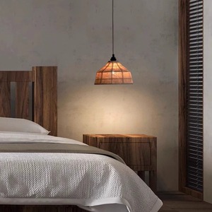 Luminaire de style Wabi-Sabi, rétro japonais, luminaire suspendu inspiré du zen pour restaurant, chandelier pour maison d'hôtes, lampes suspendues pour salon de thé - Product Image 3