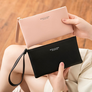 Pochette en cuir pour femme, portefeuille mignon pour filles, court et mini avec fermeture éclair, <span class=keywords><strong>porte</strong></span>-<span class=keywords><strong>monnaie</strong></span>, offre spéciale, collection - Product Image 2
