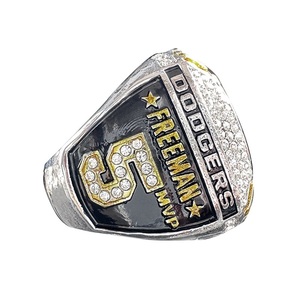 Anillo de Campeón MVP 2024, Aleación de Oro, Madera, Moda, Regalo de Boda, Compromiso, Forma Geométrica para Aniversario - Product Image 2